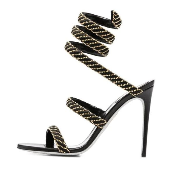new mixed colors crystal ankle wrap strap sandals 2023 summer womens banquet stilettos high heels spring shoes big size 43, Black
new mixed colors crystal ankle wrap strap sandals 2023 summer womens banquet stilettos high heels spring shoes big size 43, Black