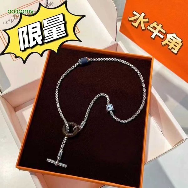 hemrres designer necklace new buffalo horn to spliced necklace bracelet men's and women's same style fashion personalized minimal, Black
hemrres designer necklace new buffalo horn to spliced necklace bracelet men's and women's same style fashion personalized minimal, Black
