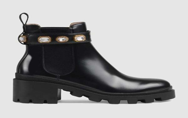 fashion women ankle boots black trip leather winter crystal embellished lug sole combat boot platform booties footwear comfort2948682
fashion women ankle boots black trip leather winter crystal embellished lug sole combat boot platform booties footwear comfort2948682
