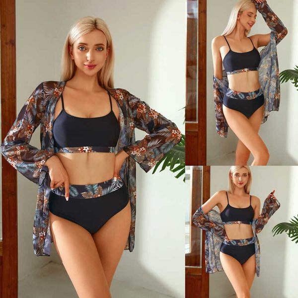 women's 2023 swimsuit split three piece high waist long sleeve cover sun protection swimsuit
women's 2023 swimsuit split three piece high waist long sleeve cover sun protection swimsuit
