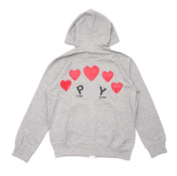 2023 play designer men's hoodies fashion hearts badge hoodie trend cotton sweatshirts women's clothing labels complete yh6, Black
2023 play designer men's hoodies fashion hearts badge hoodie trend cotton sweatshirts women's clothing labels complete yh6, Black