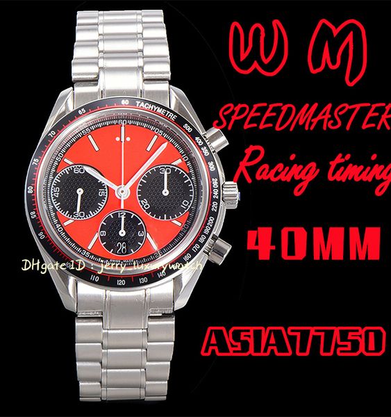 wm factory luxury men's watch multi-function racing chronograph watch size 40mm, cal.7750 chronograph movement, waterproof depth of 100, Slivery;brown
wm factory luxury men's watch multi-function racing chronograph watch size 40mm, cal.7750 chronograph movement, waterproof depth of 100, Slivery;brown
