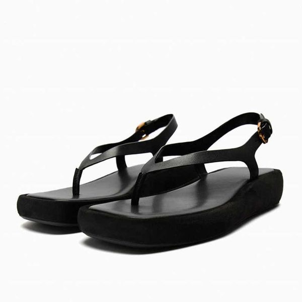 sandals women black flat form summer soft leather flip flops chunky s plus size beach shoes 230406
sandals women black flat form summer soft leather flip flops chunky s plus size beach shoes 230406