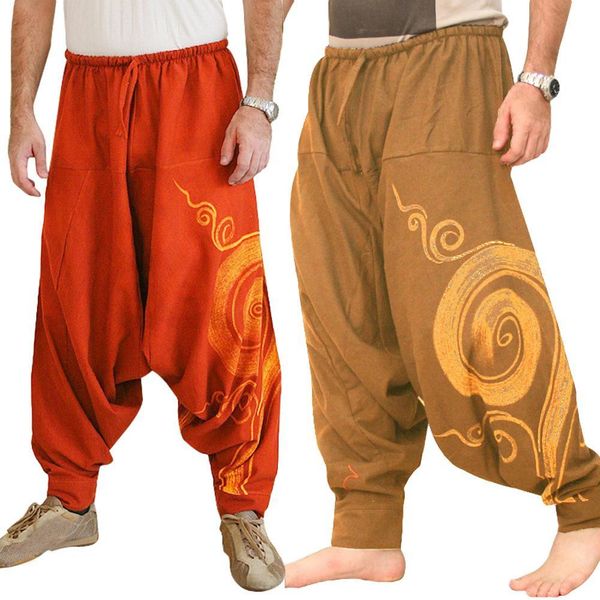 pants men casual harem pants summer yoga baggy aladdin hippie spiral print trousers, Black
pants men casual harem pants summer yoga baggy aladdin hippie spiral print trousers, Black
