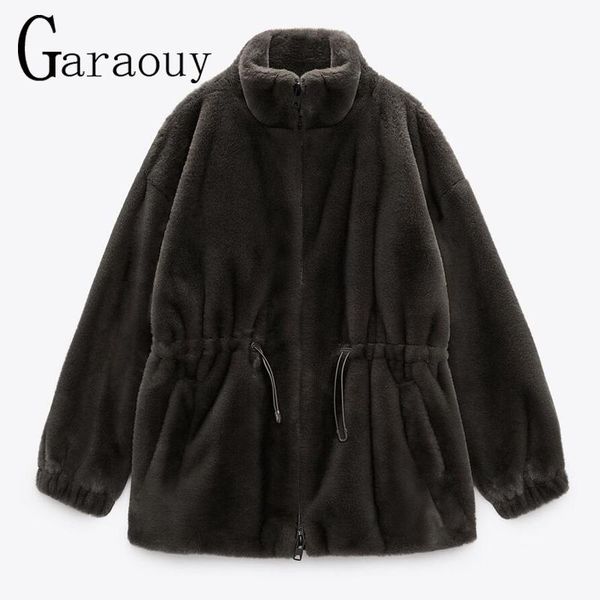 fur garaouy 2022 new winter women's jackets faux fur zipper loose stand collar coats soft plush warm outwear manteau femme clothes, Black
fur garaouy 2022 new winter women's jackets faux fur zipper loose stand collar coats soft plush warm outwear manteau femme clothes, Black