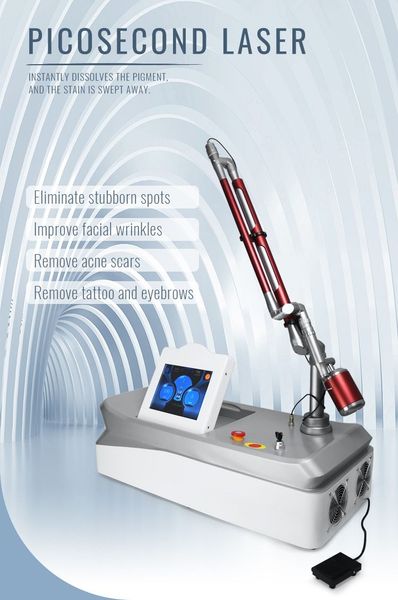 new portable nd yag picosecond laser tattoo freckle remover non-invasive 532/1064/755nm skin rejuvenation carbon peeling
new portable nd yag picosecond laser tattoo freckle remover non-invasive 532/1064/755nm skin rejuvenation carbon peeling