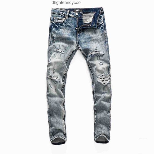 brand 2023 new denim jeans street designer pants man fashion fall 8316 blue high broken men's personality patch elastic slim fit men zk
brand 2023 new denim jeans street designer pants man fashion fall 8316 blue high broken men's personality patch elastic slim fit men zk