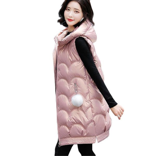 vests new no wash bright face down cotton vest autumn winter cold warm waistcoat fashion womens long casual hooded parka overcoat, Black;white
vests new no wash bright face down cotton vest autumn winter cold warm waistcoat fashion womens long casual hooded parka overcoat, Black;white