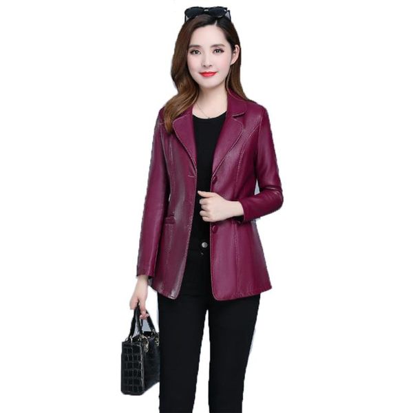 fur faux leather coat women black wine red xl6xl 2022 autumn winter new korean temperament jacket long sleeve short slim coat jd307
fur faux leather coat women black wine red xl6xl 2022 autumn winter new korean temperament jacket long sleeve short slim coat jd307