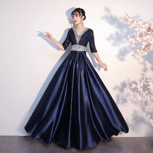 2023 new blue v-neck sequins elegant evening dress banquet dress performance dress purchase contact us, Black;red
2023 new blue v-neck sequins elegant evening dress banquet dress performance dress purchase contact us, Black;red
