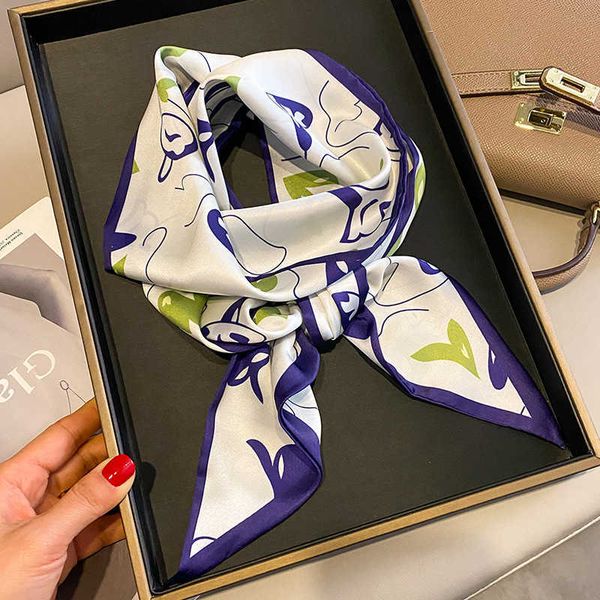 scarves designer small silk square scarf women narrow long print handkerchief lady head hair band scarfs kerchief female sj656 j230428, Blue;gray
scarves designer small silk square scarf women narrow long print handkerchief lady head hair band scarfs kerchief female sj656 j230428, Blue;gray