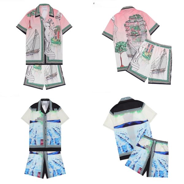 men's suit casa bar designer seaview sailing homeward print short sleeve set casual single breasted cardigan short sleeve shirt elastic, Gray
men's suit casa bar designer seaview sailing homeward print short sleeve set casual single breasted cardigan short sleeve shirt elastic, Gray
