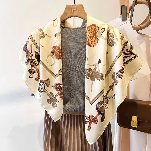 scarves 9090cm design scarves for women shawl print silk feeling hijab scarf neckerchief female bandana square foulard ladies wrap j0428, Blue;gray
scarves 9090cm design scarves for women shawl print silk feeling hijab scarf neckerchief female bandana square foulard ladies wrap j0428, Blue;gray
