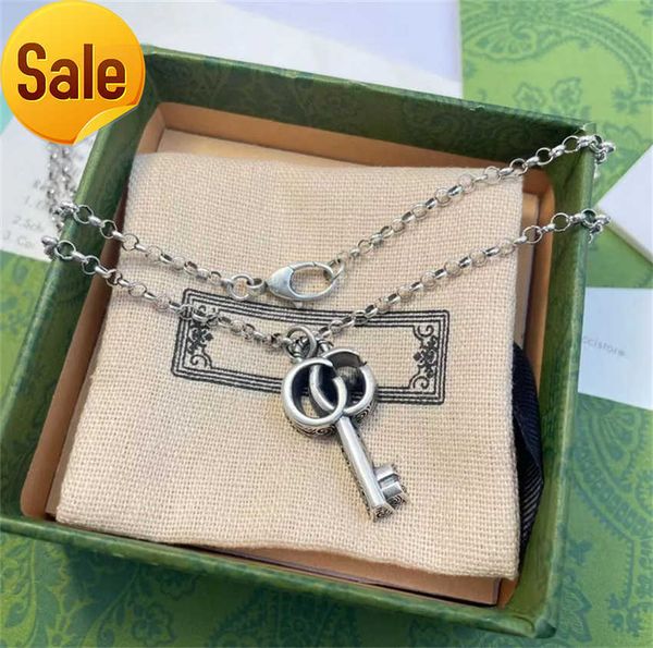 2023 luxury designer necklaces classic key pendant jewelry retro carving keys necklacess couples party holiday gift good68, Silver
2023 luxury designer necklaces classic key pendant jewelry retro carving keys necklacess couples party holiday gift good68, Silver