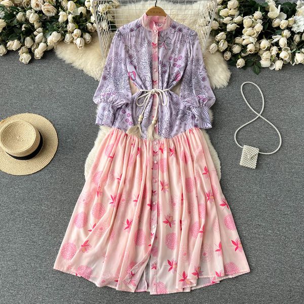 casual dresses 2023 spring summer runway flower maxi dress women long sleeve floral print loose lace waist chiffon holiday long vestidos, Black;gray
casual dresses 2023 spring summer runway flower maxi dress women long sleeve floral print loose lace waist chiffon holiday long vestidos, Black;gray