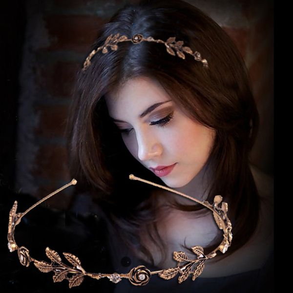 vintage electroplated leaf crystal hair band leaf headband alloy hair clip five leaf hair accessories, Silver
vintage electroplated leaf crystal hair band leaf headband alloy hair clip five leaf hair accessories, Silver