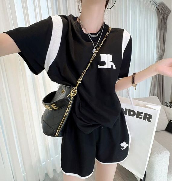 classic designer two piece pants summer short sleeve loose t shirt shorts sets women tshirt tee, White
classic designer two piece pants summer short sleeve loose t shirt shorts sets women tshirt tee, White