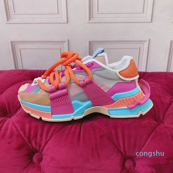 mixed color genuine leather women casual shoes fashion patchwork patform wedges hight increasing lace up female runnung shoe designer traine
mixed color genuine leather women casual shoes fashion patchwork patform wedges hight increasing lace up female runnung shoe designer traine