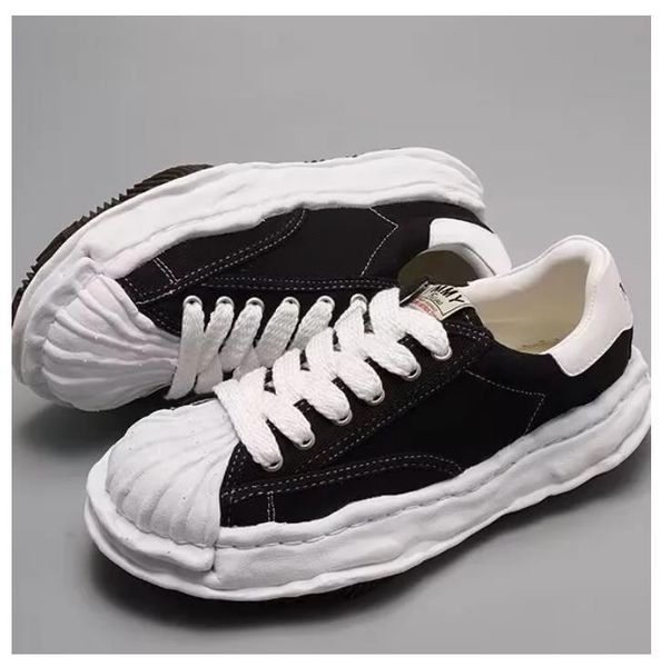 shell toe sneakers flats shoes designers shoe footwear canvas lace-up shaped toe women luxury rubber cap mmy maison mihara yasuhiro hank ori, Black
shell toe sneakers flats shoes designers shoe footwear canvas lace-up shaped toe women luxury rubber cap mmy maison mihara yasuhiro hank ori, Black