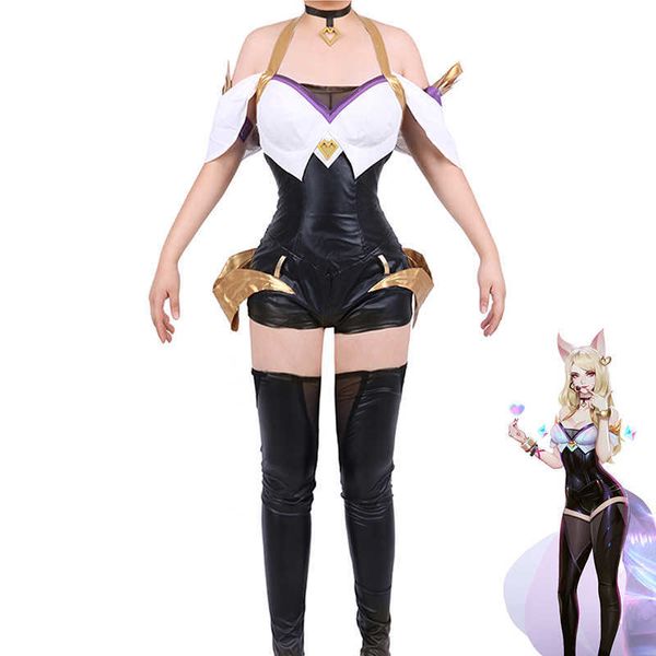 cosplay wigs kostum cosplay ahri seragam cosplay rubah berekor sembilan untuk anak perempuan gaun one piece ahri pakaian setelan penuh bodys, Black
cosplay wigs kostum cosplay ahri seragam cosplay rubah berekor sembilan untuk anak perempuan gaun one piece ahri pakaian setelan penuh bodys, Black