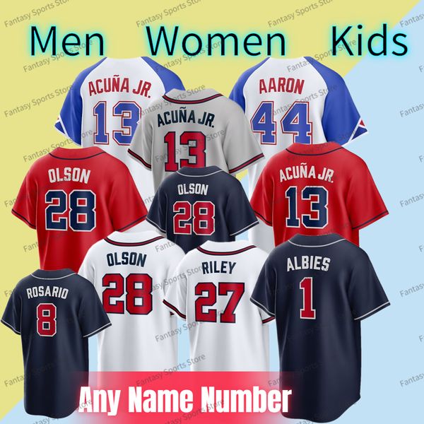 2023 city connect jersey 13 ronald acuna jr. matt olson harris ii spencer strider ozzie albies jones austin riley eddie rosario max fried ba, Blue;black
2023 city connect jersey 13 ronald acuna jr. matt olson harris ii spencer strider ozzie albies jones austin riley eddie rosario max fried ba, Blue;black
