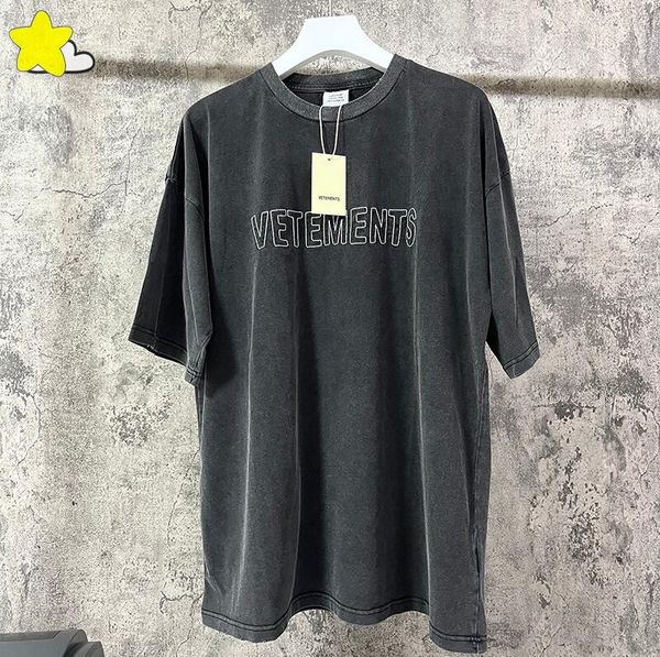vintage washed do old t-shirt men women casual 1 quality heavy fabric embroidered tee, Black;brown
vintage washed do old t-shirt men women casual 1 quality heavy fabric embroidered tee, Black;brown