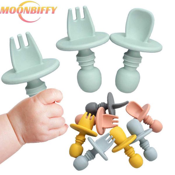 cups dishes utensils 2pcs/set bpa silicone mini fork spoon baby learning feeding solid food children's tableware training utensils for
cups dishes utensils 2pcs/set bpa silicone mini fork spoon baby learning feeding solid food children's tableware training utensils for