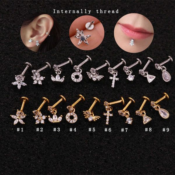 cross pendant cubic zircon stud earrings lip nail cz zircon inner teeth earbone nail personalized stainless steel piercing earring studs jew, Golden;silver
cross pendant cubic zircon stud earrings lip nail cz zircon inner teeth earbone nail personalized stainless steel piercing earring studs jew, Golden;silver