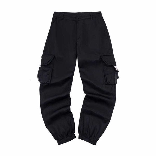 Pants Men's High Edition P Family Nylon Triangle Label Casual Pocket Straight leg Long Double Button Work BAP3, Black
Pants Men's High Edition P Family Nylon Triangle Label Casual Pocket Straight leg Long Double Button Work BAP3, Black