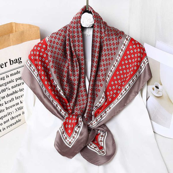 scarves women spring summer autumn elegent fashion soft geometric printed 90x90cm large hijab shawl kerchief square silk bandana scarf j2304, Blue;gray
scarves women spring summer autumn elegent fashion soft geometric printed 90x90cm large hijab shawl kerchief square silk bandana scarf j2304, Blue;gray