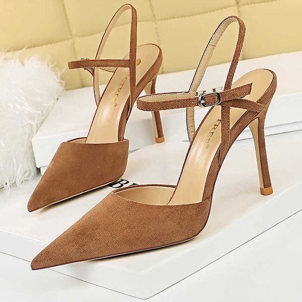 sandals bigtree shoes suede women sandals pointed toe high heels women shoes summer hollow out highheeled sandals buckle stiletto pumps j230, Black
sandals bigtree shoes suede women sandals pointed toe high heels women shoes summer hollow out highheeled sandals buckle stiletto pumps j230, Black