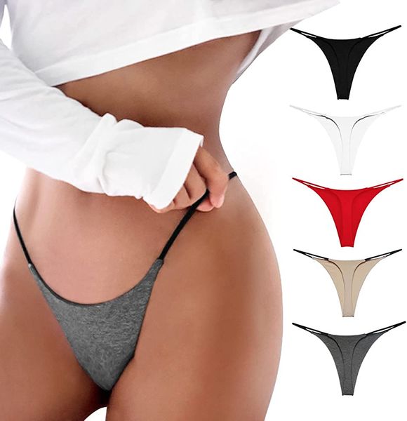 chahoo underwear for women thong low rise g-string panties 5-pack low waist t back string underpants gift for women, Red;black
chahoo underwear for women thong low rise g-string panties 5-pack low waist t back string underpants gift for women, Red;black