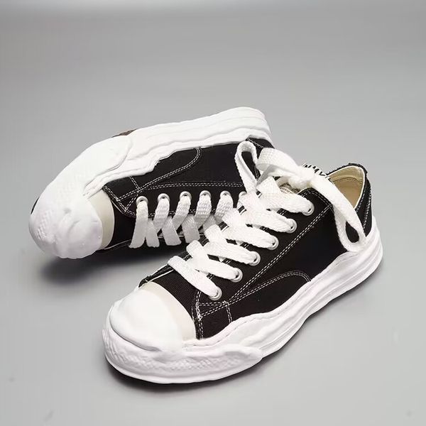 premium thick bottom sneakers flats shoes designers shoe canvas leather lace-up toe women luxury rubber cap mmy maison mihara yasuhiro hank, Black
premium thick bottom sneakers flats shoes designers shoe canvas leather lace-up toe women luxury rubber cap mmy maison mihara yasuhiro hank, Black