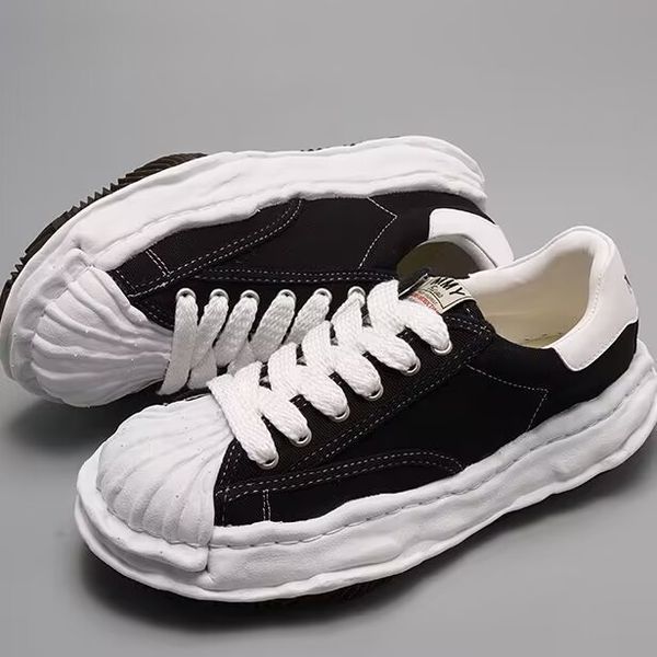 shell toe sneakers flats shoes designers shoe footwear canvas lace-up shaped toe women luxury rubber mmy maison mihara yasuhiro hank origina, Black
shell toe sneakers flats shoes designers shoe footwear canvas lace-up shaped toe women luxury rubber mmy maison mihara yasuhiro hank origina, Black