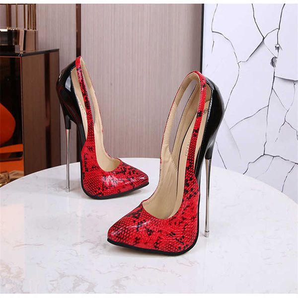sandals serpentine pattern shoes women's 16cm heels 2023 metal stiletto high heels snake print female shoes 46 j230428, Black
sandals serpentine pattern shoes women's 16cm heels 2023 metal stiletto high heels snake print female shoes 46 j230428, Black