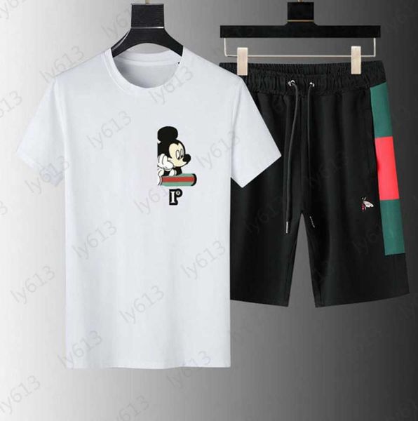 fashion designer mens clothes sets summer classic cartoon brand character three-dimensional printing pure cotton round neck short sleeved sp, Gray
fashion designer mens clothes sets summer classic cartoon brand character three-dimensional printing pure cotton round neck short sleeved sp, Gray