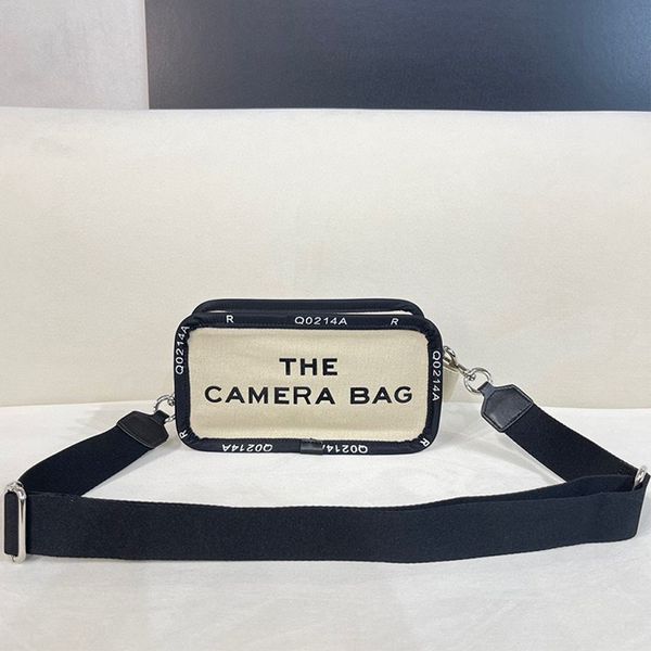 luxury camera bag designer marc men's and women's multi -colored small crossbody bag webbing strap the tote bag canvas denim fabri
luxury camera bag designer marc men's and women's multi -colored small crossbody bag webbing strap the tote bag canvas denim fabri