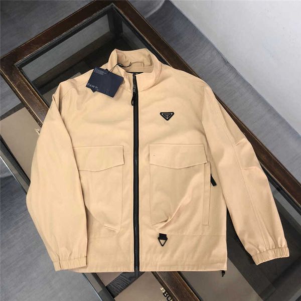 Jackets Men's P Family Pocket Zipper Triangle Versatile Coat Jacket Pra Baseball Collar Rush Fashion XKUP, Khaki
Jackets Men's P Family Pocket Zipper Triangle Versatile Coat Jacket Pra Baseball Collar Rush Fashion XKUP, Khaki