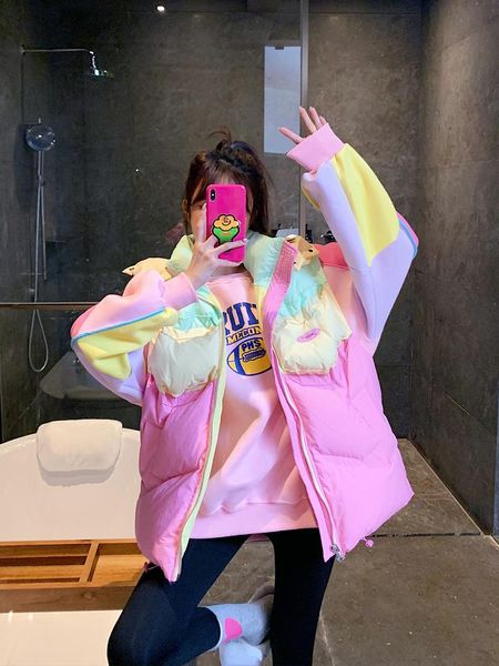vests 2022 fashion 90% white duck down loose hooded collar winter down jacket women vest coat new luxury warm outerwear streetwear, Black;white
vests 2022 fashion 90% white duck down loose hooded collar winter down jacket women vest coat new luxury warm outerwear streetwear, Black;white