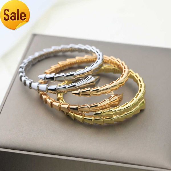 european and american style snake bracelet smooth face simple snake bone women's bracelet favorite jewelry network popular style, Black
european and american style snake bracelet smooth face simple snake bone women's bracelet favorite jewelry network popular style, Black