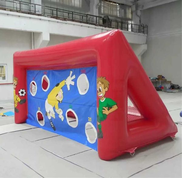 4x2.5x2m customized outdoor games pvc commercial portable inflatable football dart inflatable soccer goal target for shooting game with blow, Black;white
4x2.5x2m customized outdoor games pvc commercial portable inflatable football dart inflatable soccer goal target for shooting game with blow, Black;white