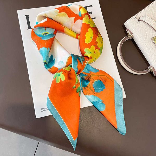 scarves elegant floral print silk square scarf women soft satin hairband headband lady office neckerchief foulard bag ribbons kerchief j2304, Blue;gray
scarves elegant floral print silk square scarf women soft satin hairband headband lady office neckerchief foulard bag ribbons kerchief j2304, Blue;gray