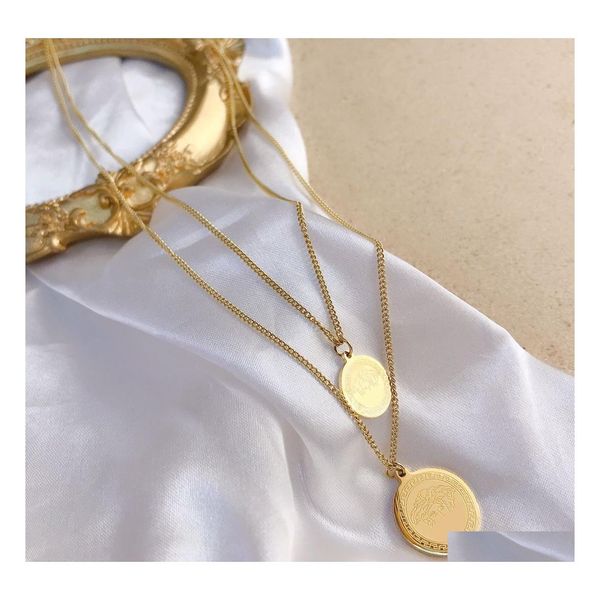 pendant necklaces brand fashion women designer necklace choker chain gold plated stainless steel letter jewelry accessori dhf1z, Silver
pendant necklaces brand fashion women designer necklace choker chain gold plated stainless steel letter jewelry accessori dhf1z, Silver