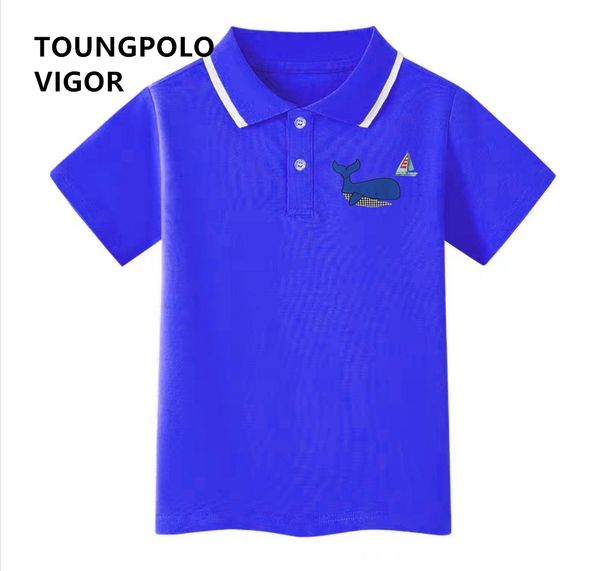 toungpolo vigor whale kids polo short sleeve t-shirt custom designed kids clothes team uniform school ball uniform, Blue
toungpolo vigor whale kids polo short sleeve t-shirt custom designed kids clothes team uniform school ball uniform, Blue