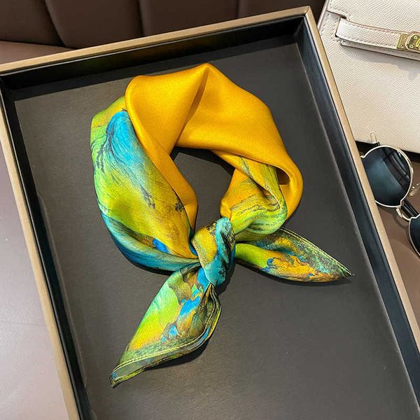 scarves 53cm women pure silk scarf square neck kerchief bandana female floral hairbands luxury small real silk satin scarves j0428, Blue;gray
scarves 53cm women pure silk scarf square neck kerchief bandana female floral hairbands luxury small real silk satin scarves j0428, Blue;gray