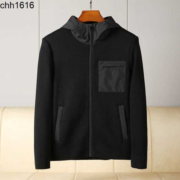 autumn and winter menswear designer luxury jacket fashion stitching burbrerys zipper black casual hooded mens knitted coat, Black;brown
autumn and winter menswear designer luxury jacket fashion stitching burbrerys zipper black casual hooded mens knitted coat, Black;brown
