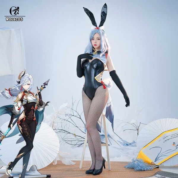 cosplay wigs rolecos game genshin impact shenhe cosplay costume women bunny girl suit leather jumpsuit shenhe bunny suit halloween j230502, Black
cosplay wigs rolecos game genshin impact shenhe cosplay costume women bunny girl suit leather jumpsuit shenhe bunny suit halloween j230502, Black