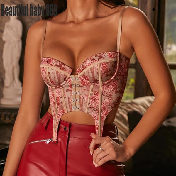 t-shirt 2022 women elegant designer french vintage print halter chic bandage floral corset shirts style party club ladies top, White
t-shirt 2022 women elegant designer french vintage print halter chic bandage floral corset shirts style party club ladies top, White