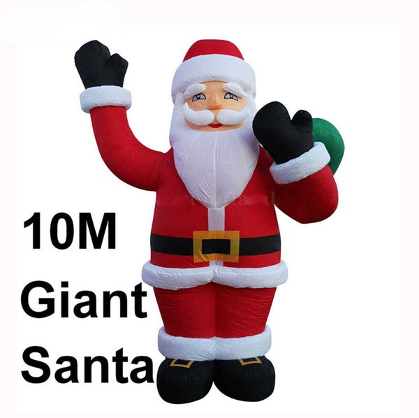 6mh 20ft large inflatable santa claus chrismas advertising high old man inflatables with led light for day toys included blower, Black;white
6mh 20ft large inflatable santa claus chrismas advertising high old man inflatables with led light for day toys included blower, Black;white