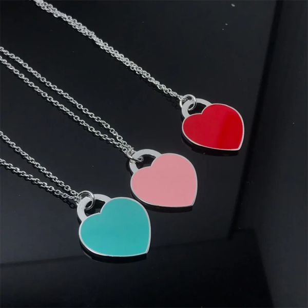 fashion heart necklace designer 925 sterling silver necklace personalized official website standard 40cm design 3 colors in stock dhl free
fashion heart necklace designer 925 sterling silver necklace personalized official website standard 40cm design 3 colors in stock dhl free